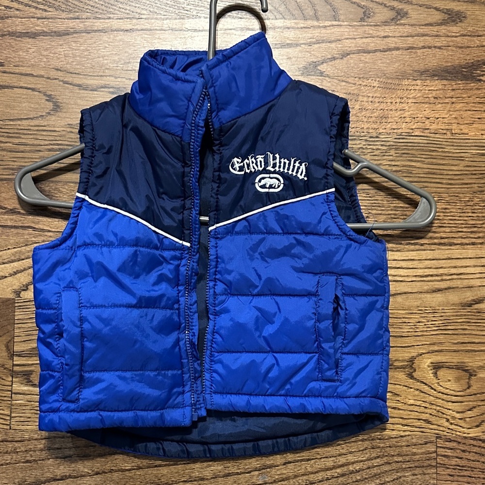 Ecko Unlimited Kids Navy and Royal Blue Vest